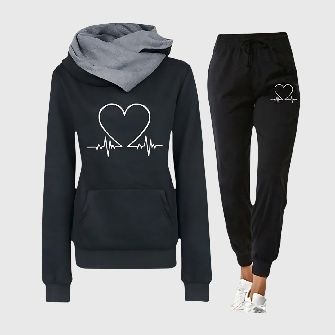 Carmen - Heartbeat Hoodie Co-ord