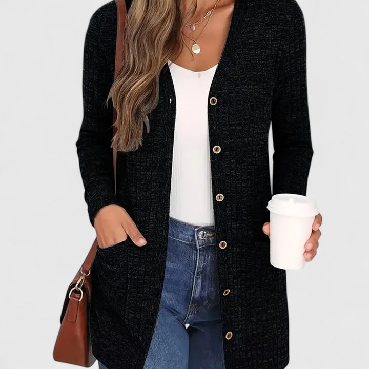 Lindsey - Comfortable V-Neck Cardigan