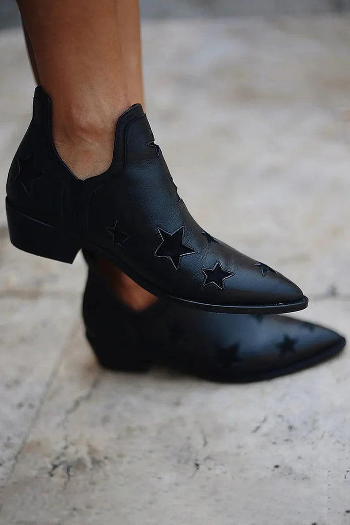 STELVIA | TEXAN BOOTS WITH STARS