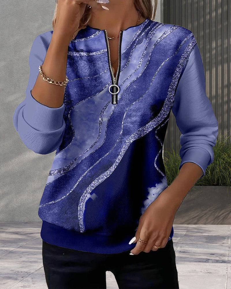 Hazel - Comfort Half-Zip Sweater