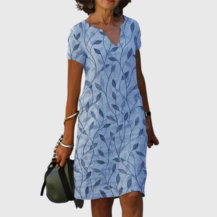 Christine - Casual V-Neck Dress