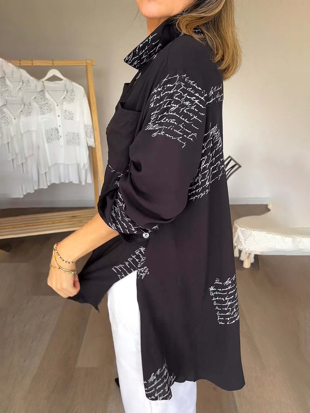 Lexi - Casual Long Shirt