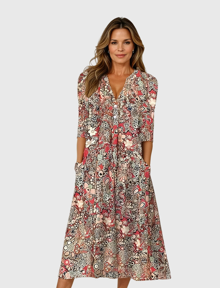 Christa - Bohemian style summer dress for women
