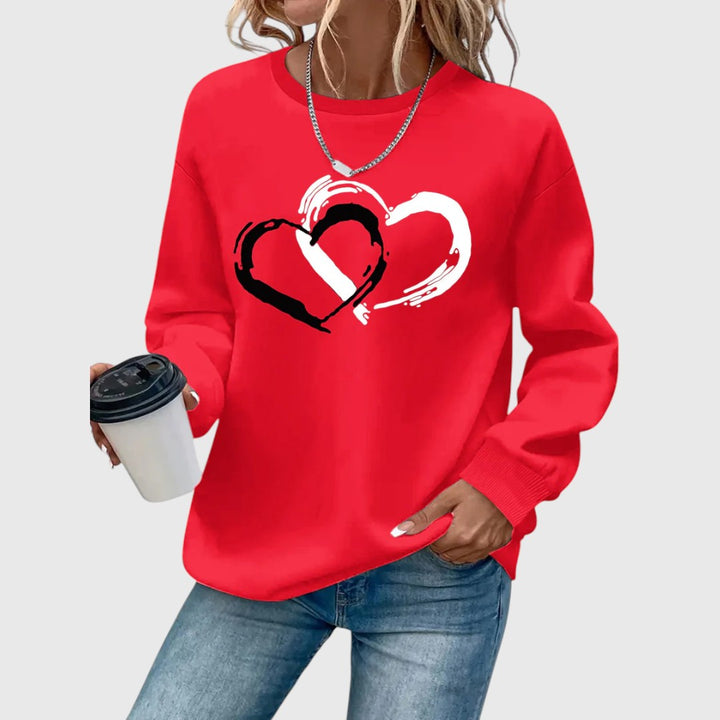 Sharyn - Elegant Heart Sweater