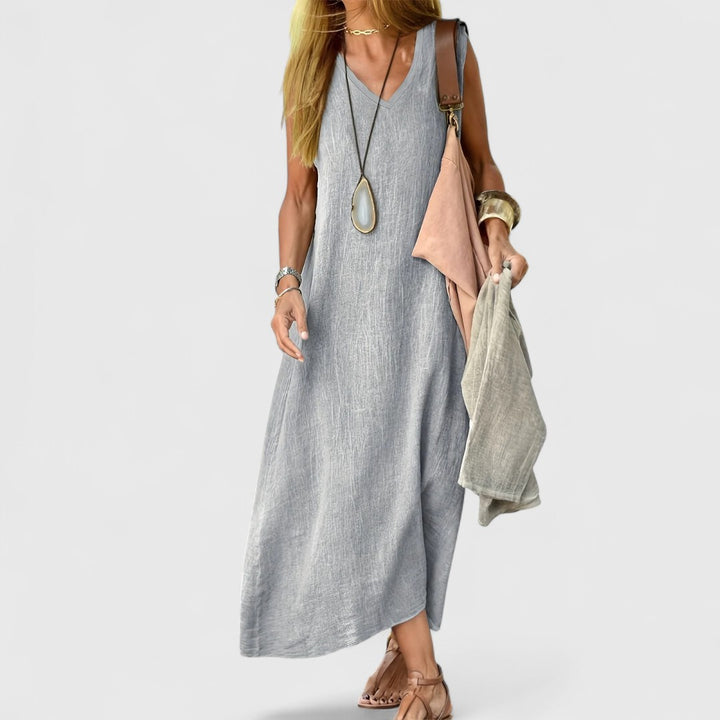 Alisa – Casual Sleeveless Dress