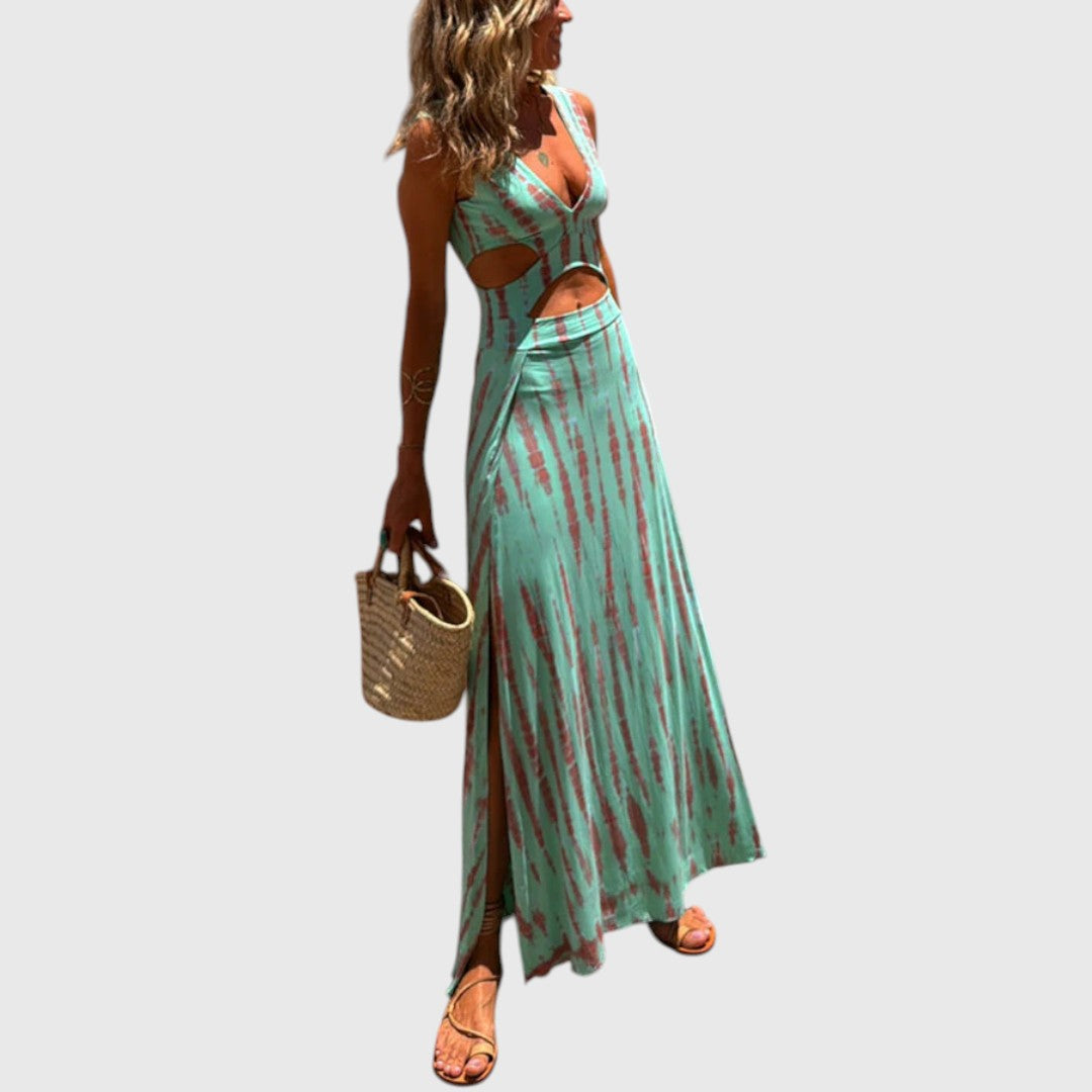 Nora - Plunge Cut-Out Dress