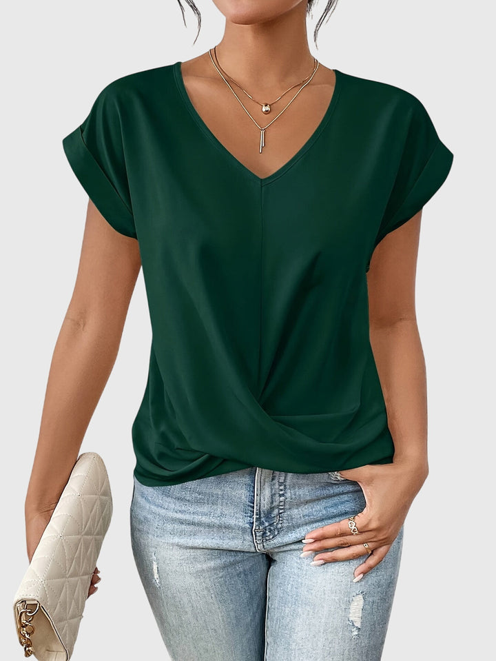 Blakely - Casual V-Neck Blouse