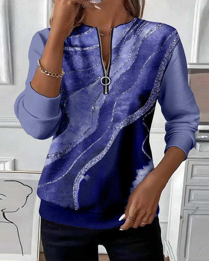 Hazel - Comfort Half-Zip Sweater