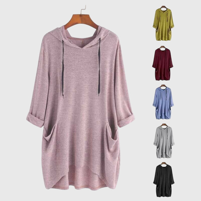 Annette - Relaxed Hooded Tunic