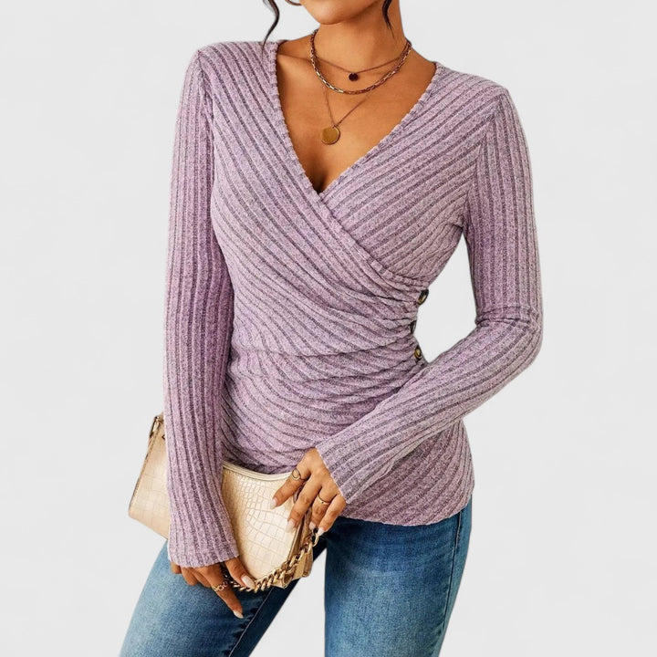 Rima - Tummy Tucking Long Sleeve Top