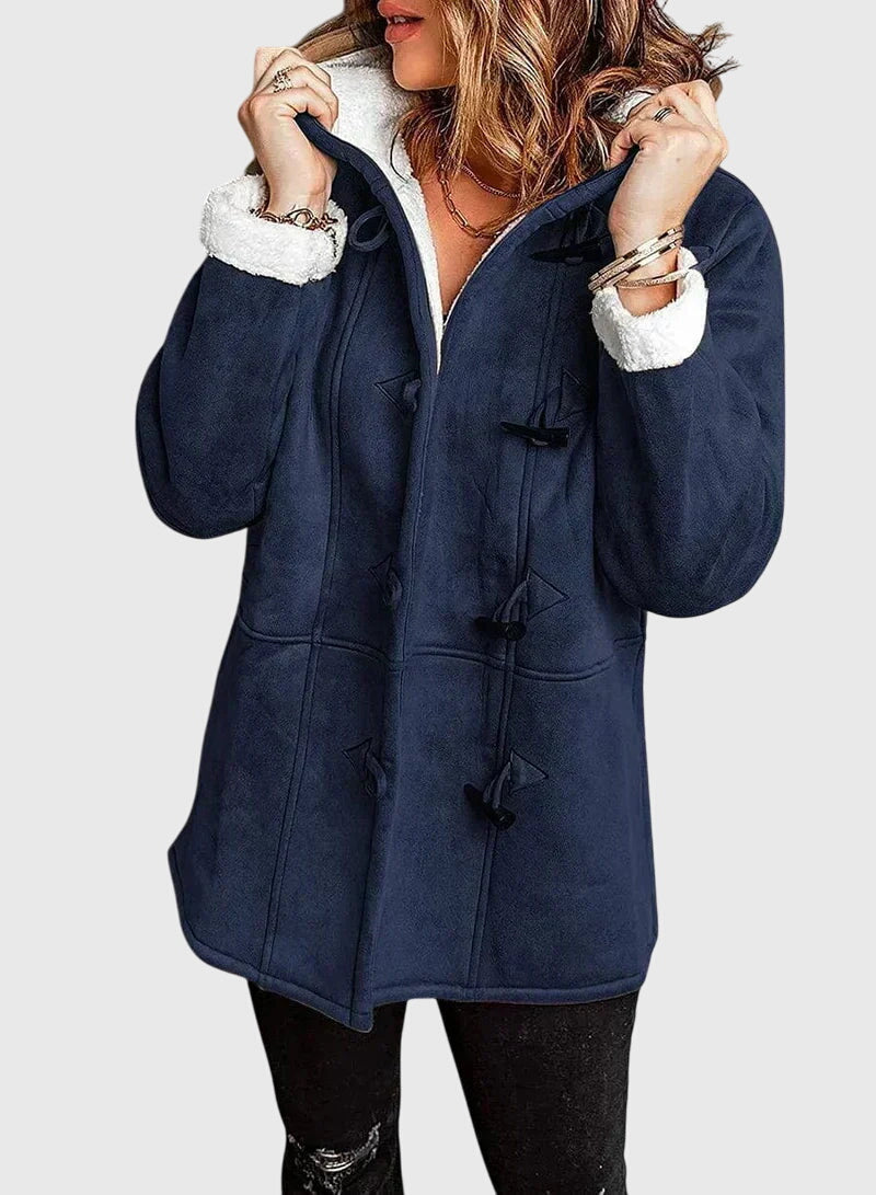 Charlotte - Hooded Fleece Coat