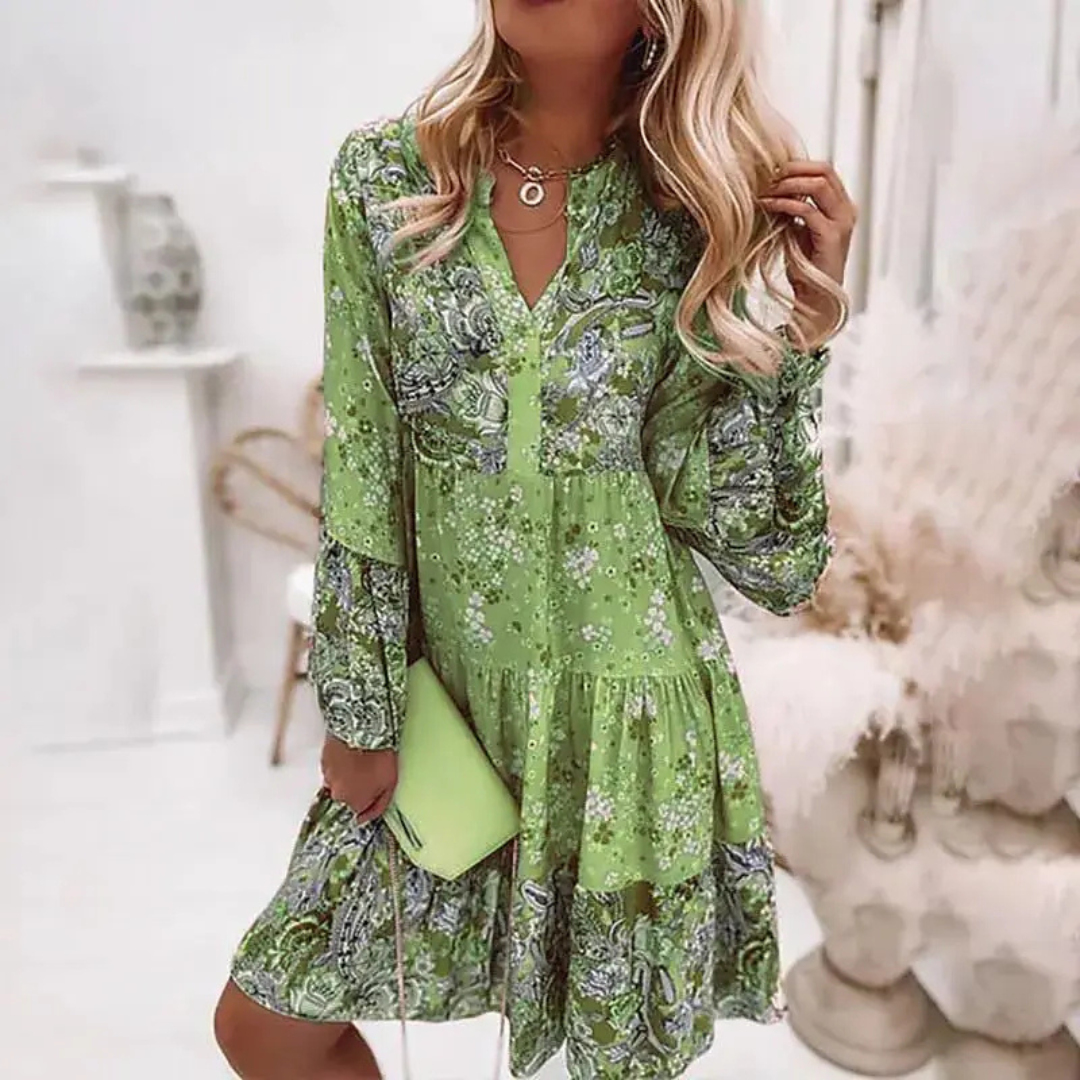 Emmett - Button Floral Dress