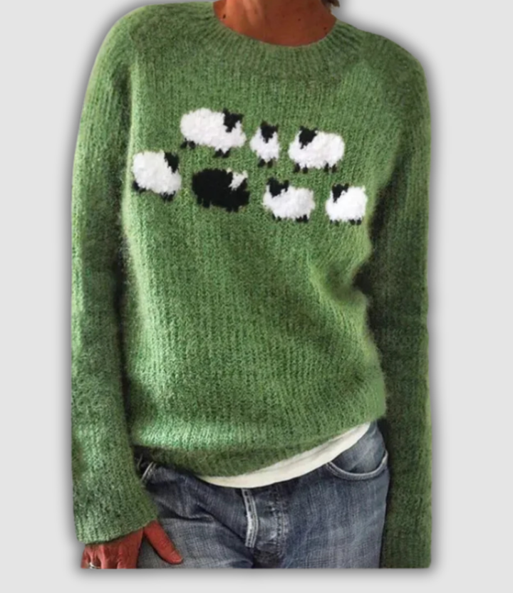 Janet | Comfortable Retro Sweater