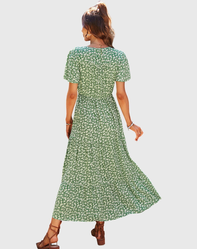 Aria - Vintage Floral Dress