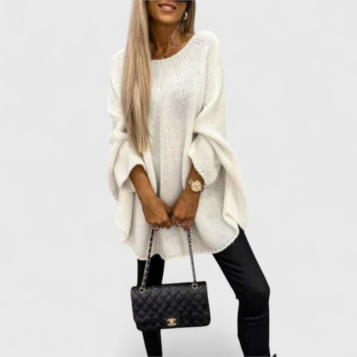 Isabelle - Stylish Women's Sweater with Round Neck