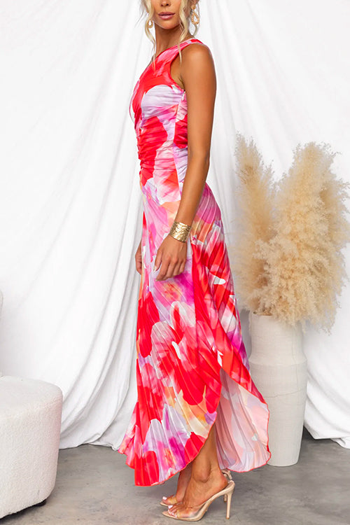 Celeste | Vibrant Printed Gown