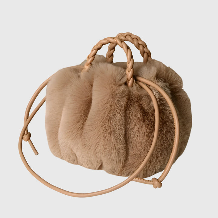 Amber - Faux Fur Handbag