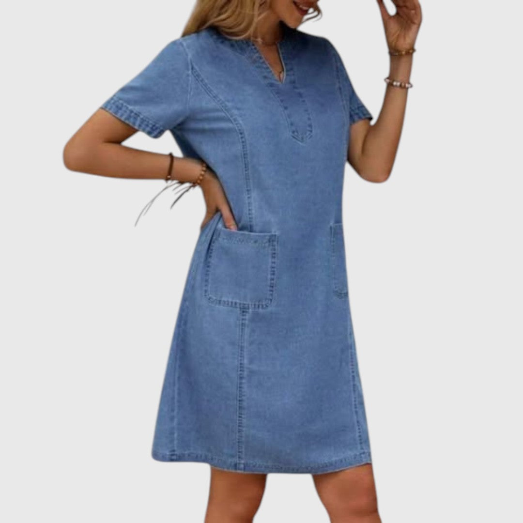 Livia - Casual Denim Dress