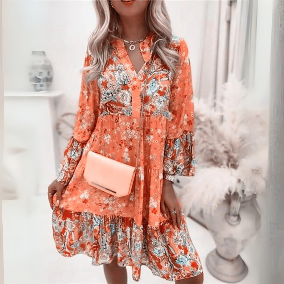 Emmett - Button Floral Dress