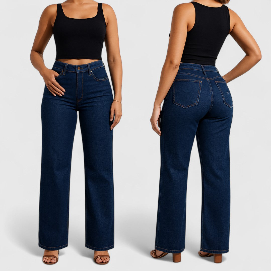 Valvari - Mid-low Rise Stretch Jeans