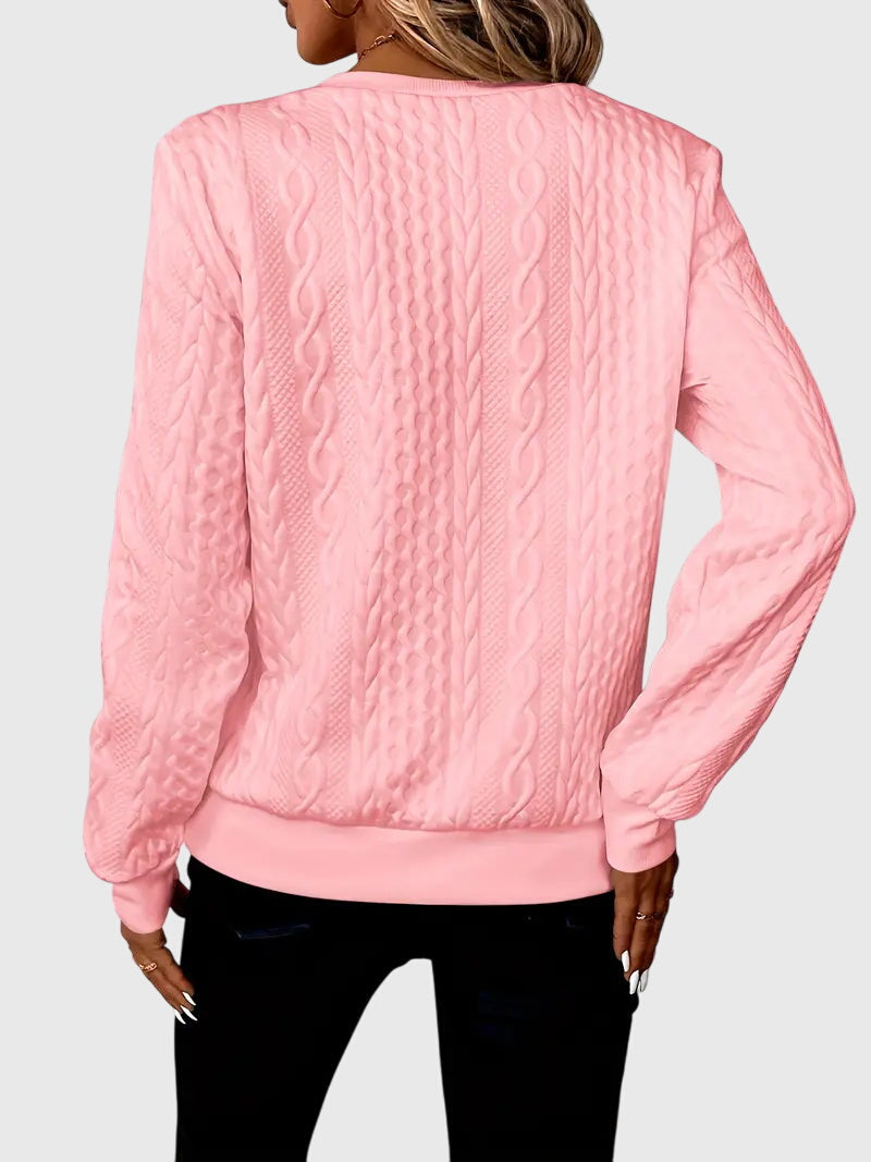 Catherine - Half Zip Sweatshirt