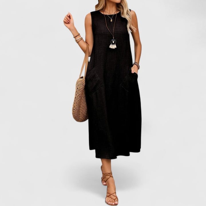 Shirley – Casual Sleeveless Dress