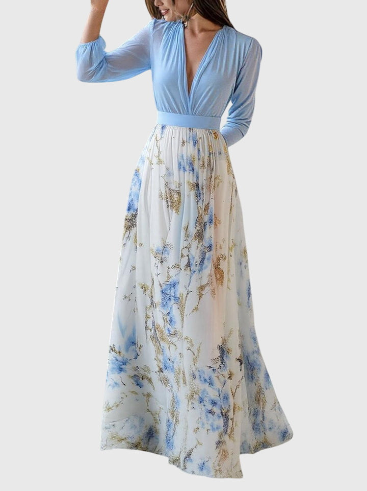 Dawn™ - Long Dress with Floral Print