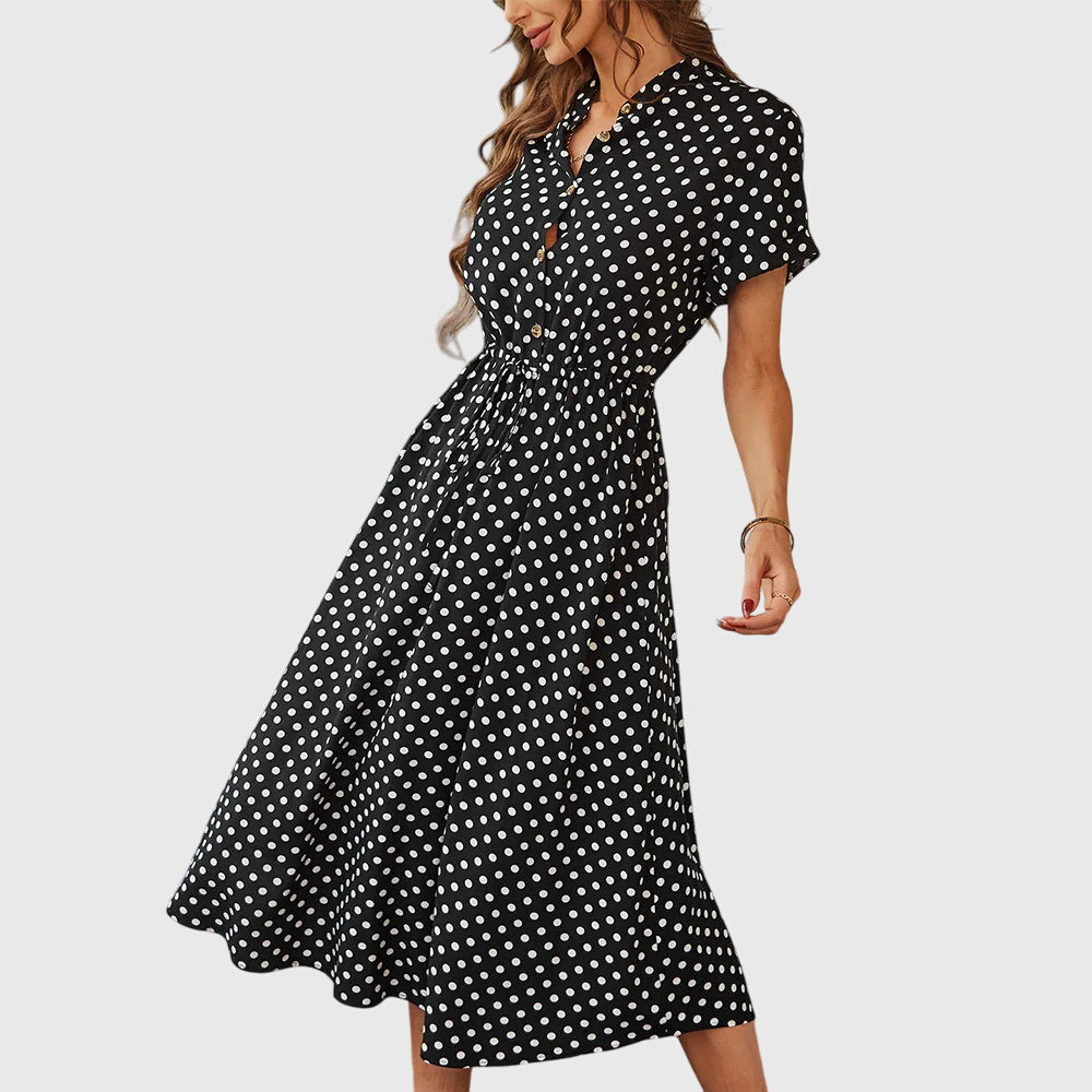 Alexa - Polka Dot Dress