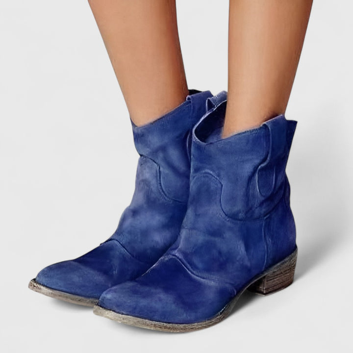 Rachel – Suede Ankle Boots