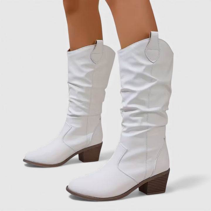 Samantha – Elegant Slip-On Boots