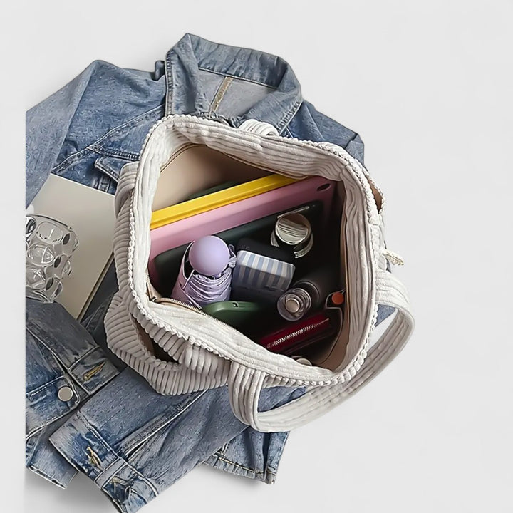 Tilda – Ribbed Tote Bag