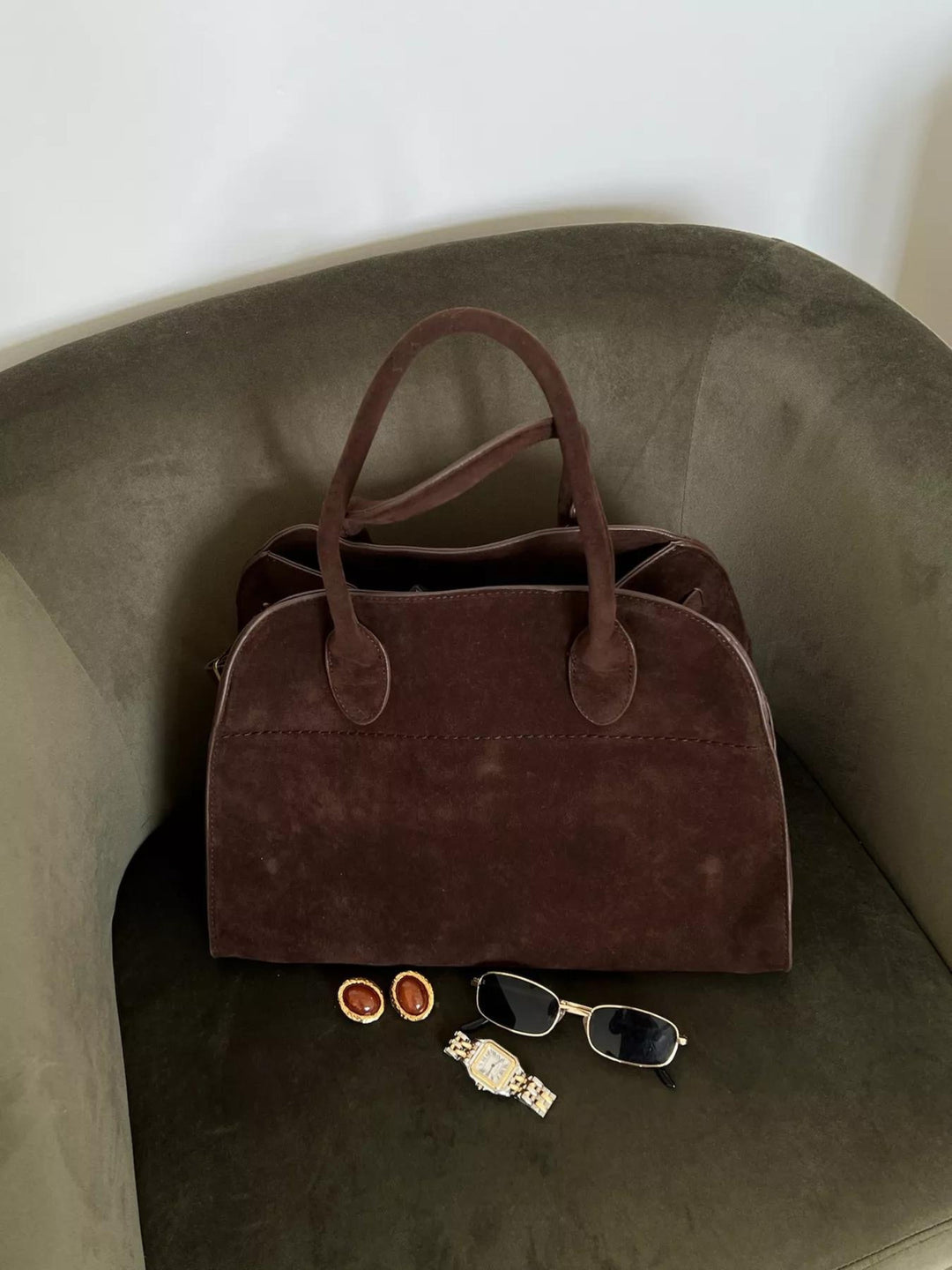 Luisa | Minimalist Suede Everyday Bag