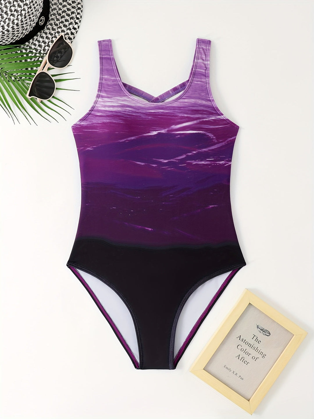 Pamela – Ocean Gradient Swimsuit