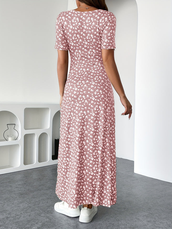 Rose - Elegant Floral Maxi Dress