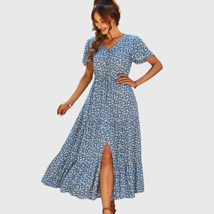 Aria - Vintage Floral Dress