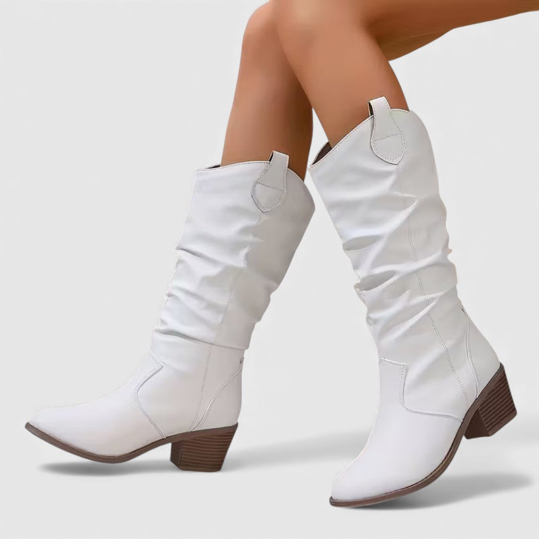 Samantha – Elegant Slip-On Boots