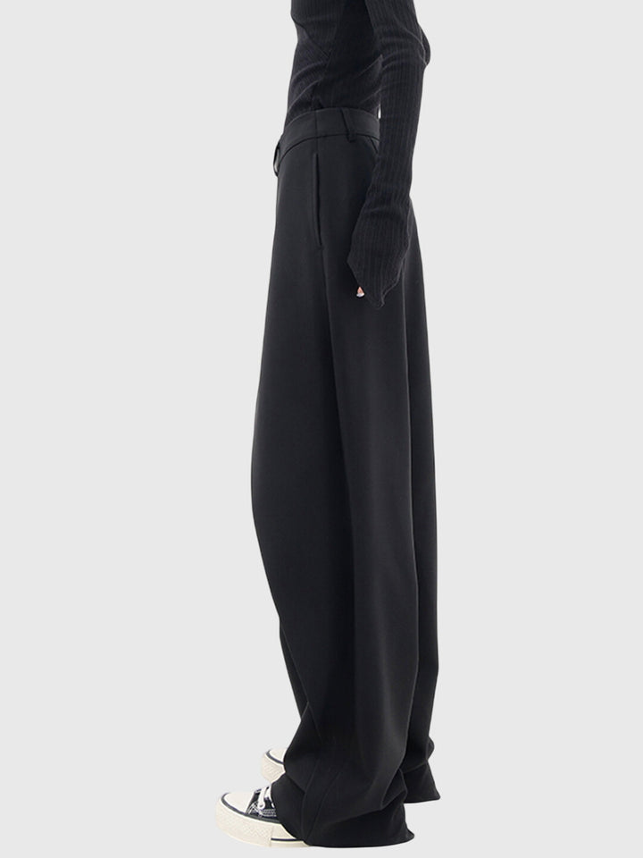 Avery - Asymmetric Wide Leg Trousers
