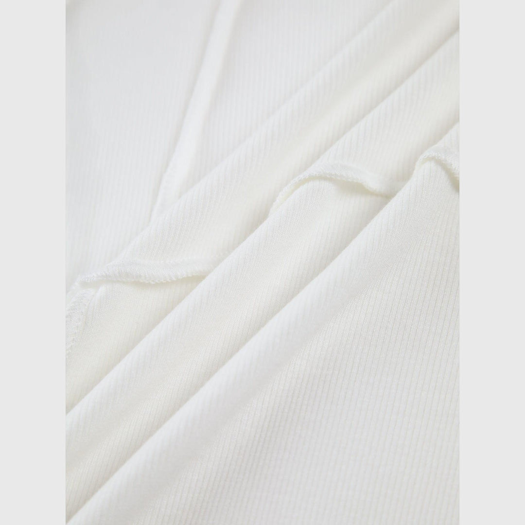 Andi - Ribbed Long-Sleeve Top