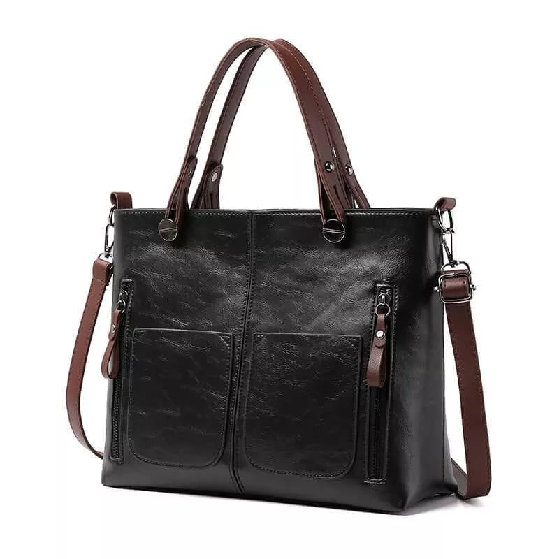 Maelis™ - Elegant Leather Shoulder Bag