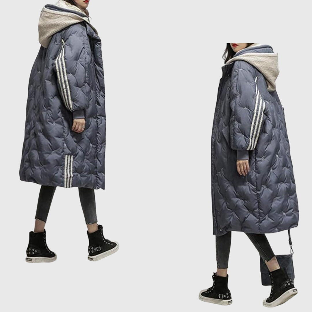 Alice - Quilted Long Jacket