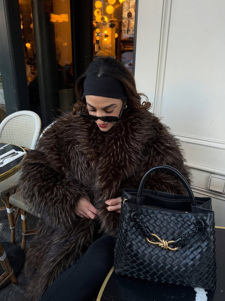 Eloise | Textured Compact Woven Bag