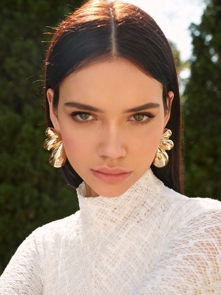 Demi | Butterfly Wing Stud Earrings