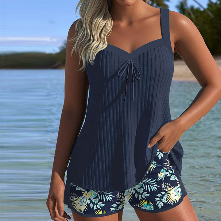 Daphne - Striped Beach Set