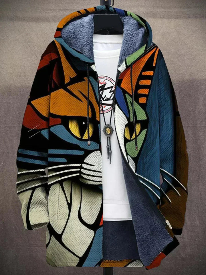 Sam | Luxury Art-Inspired Cardigan