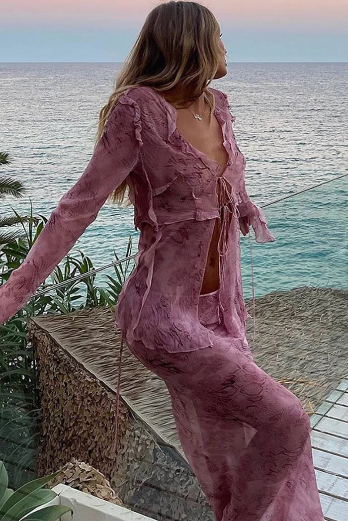 Sylvie | Bohemian Lace Set