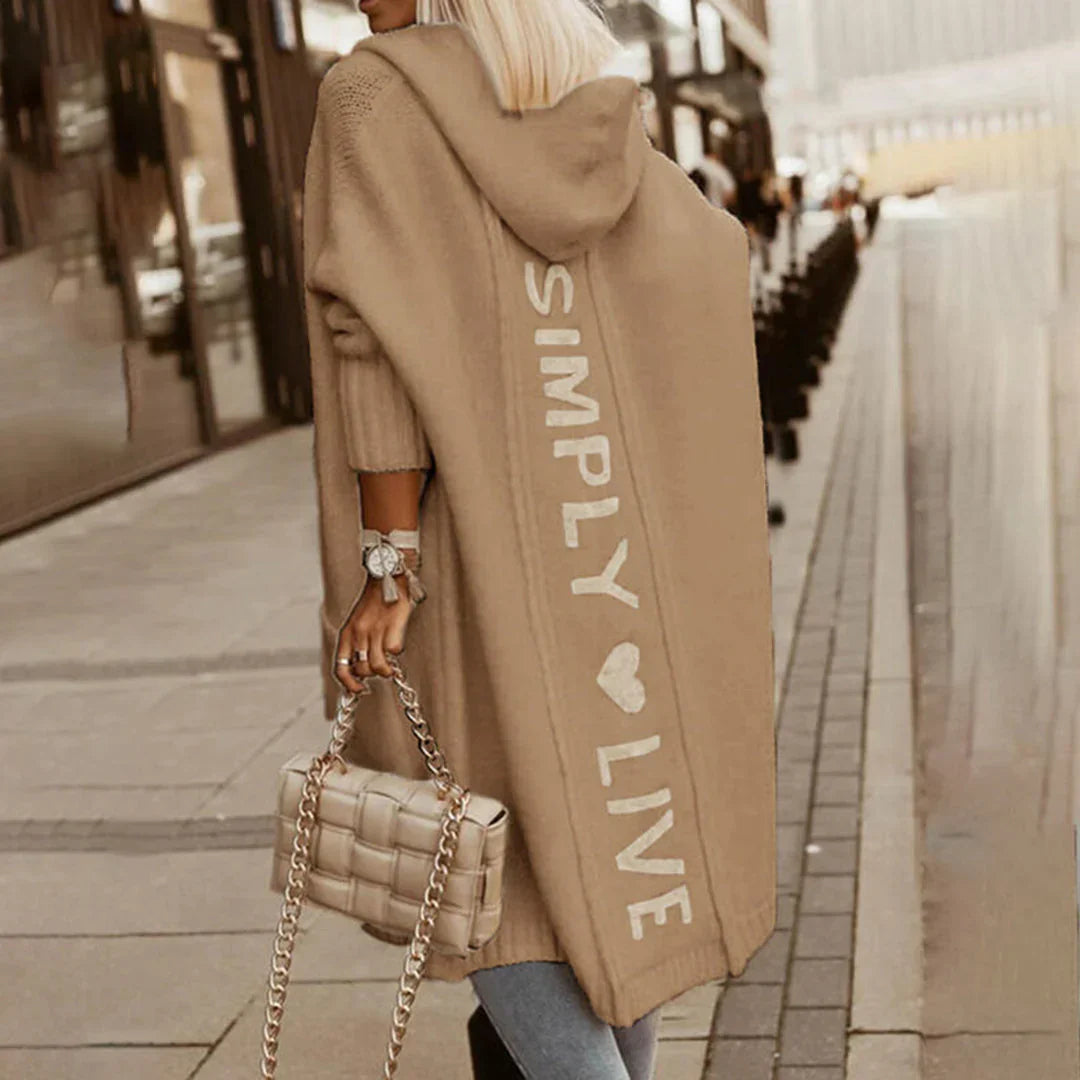 Jamie | Extended Length Hooded Cardigan