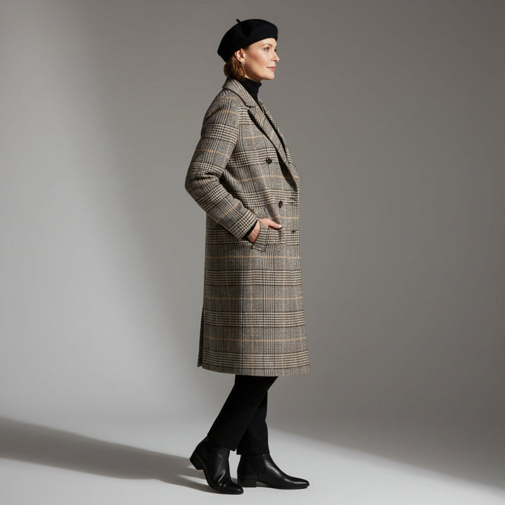 Margaret - Classic Check Coat
