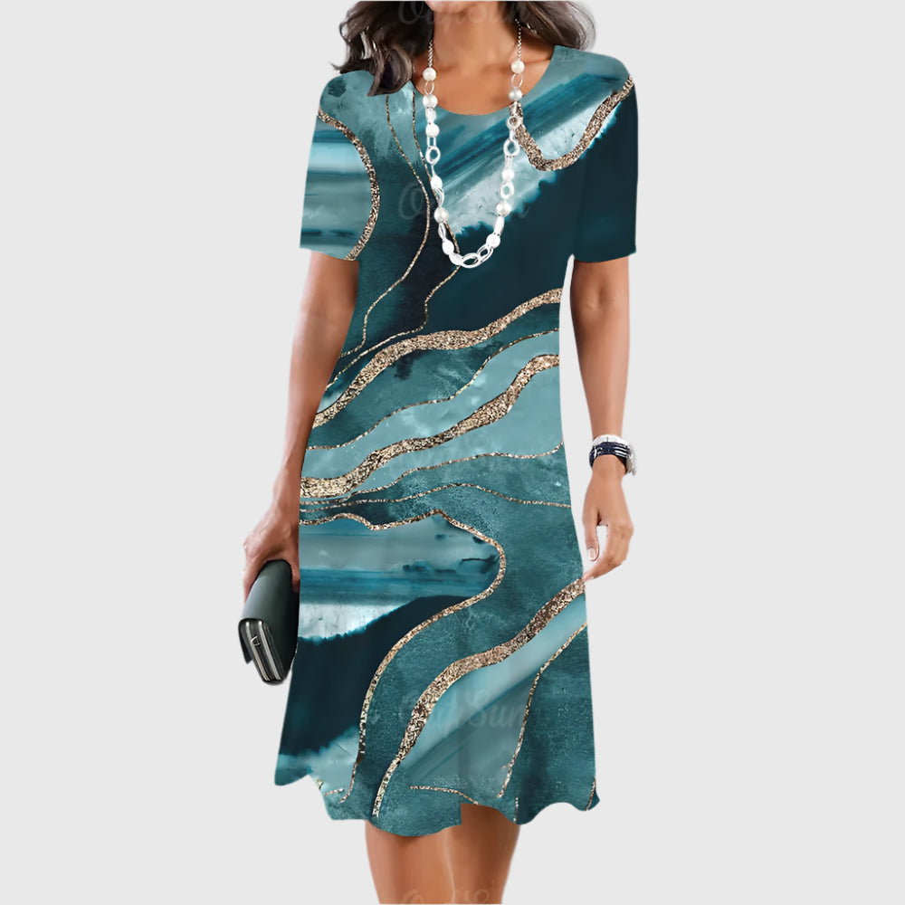 Limande - Elegant Tummy Covering Dress