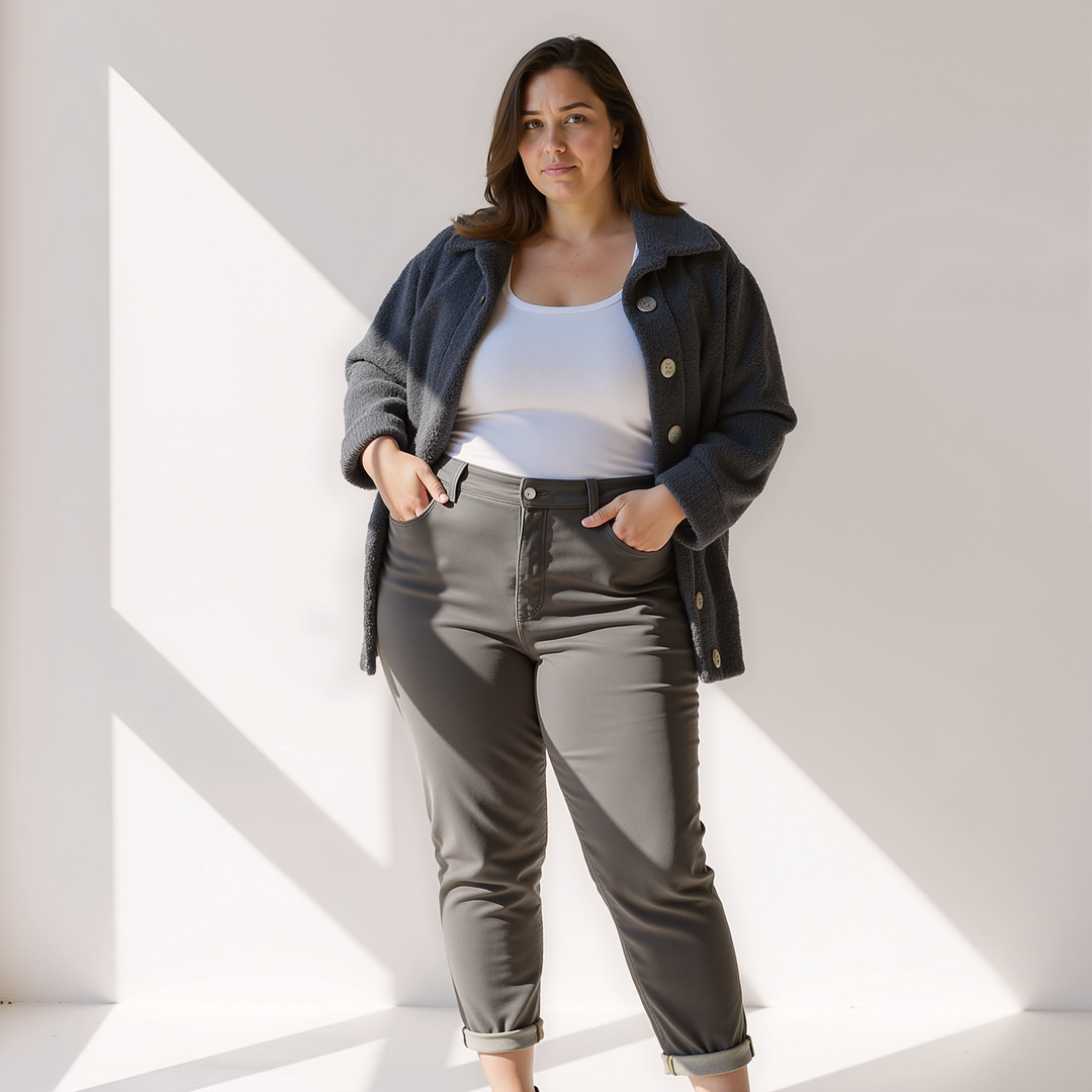 Rowan - Relaxed Fit Button Jacket