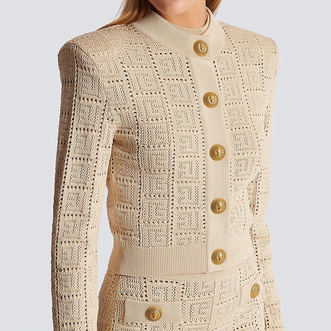 Claire | Elegant Knitted Cardigan